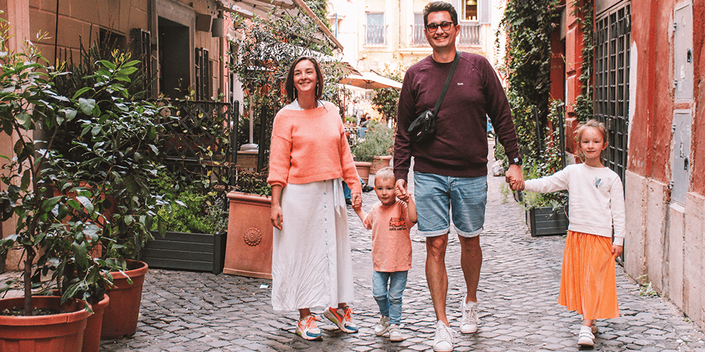rome met kinderen
